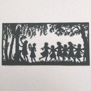 💖 Handmade PaperCut Silhouette Scherenschn…